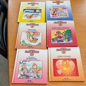 Teddy Ruxpin worlds of wonder books.